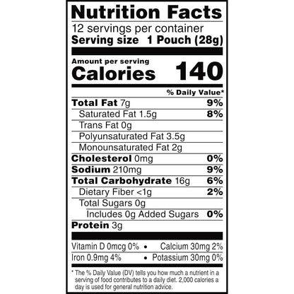 Cheez-It Baked Snack Cheese Crackers, Original, Single Serve, 1 oz Bags (12 Count)