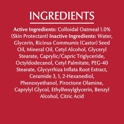 Eucerin Eczema Relief Cream with Colloidal Oatmeal, 14 Ounce (Pack of 12)
