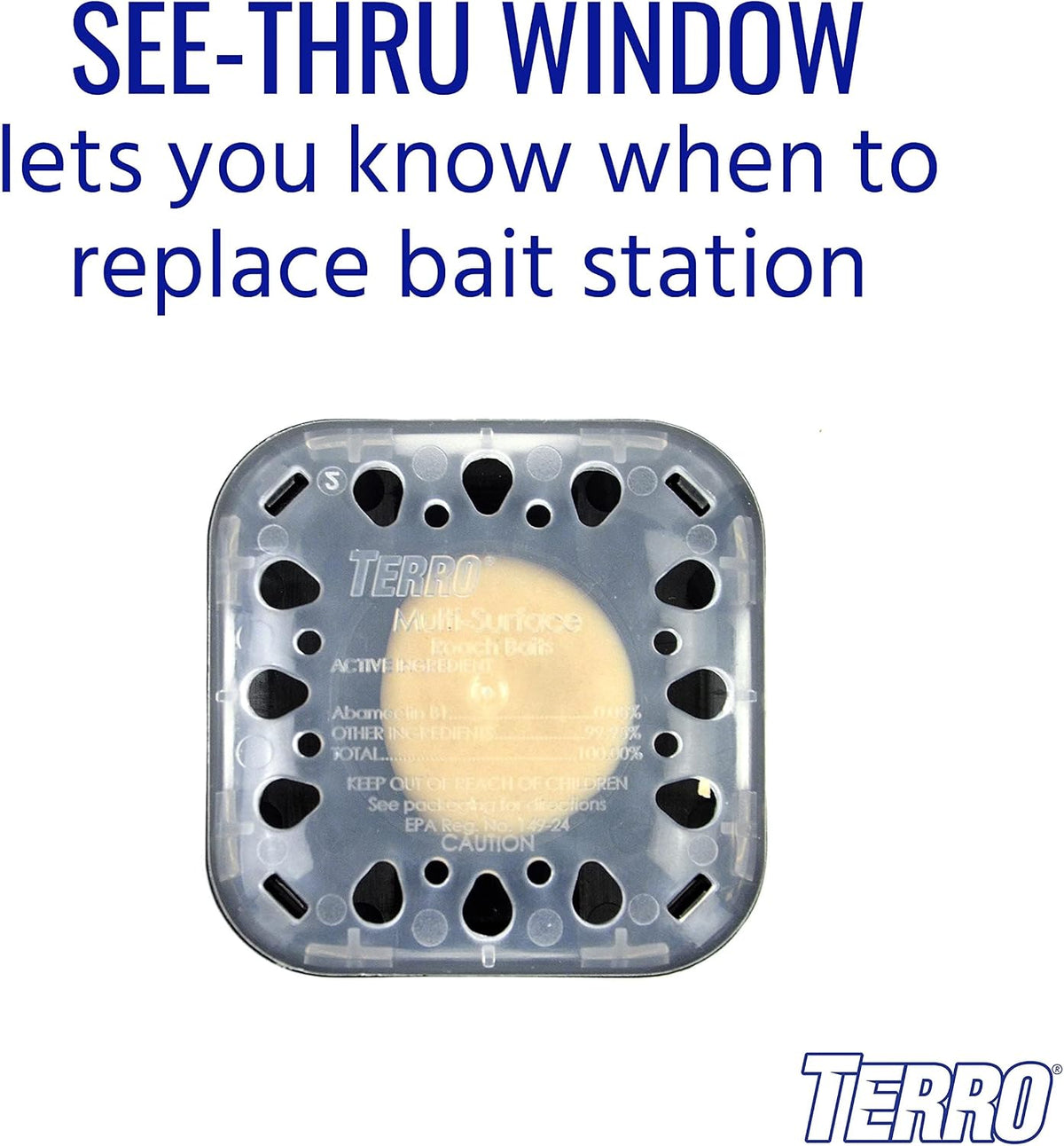 TERRO Multi-Surface Roach Bait Stations, 6-Pack
