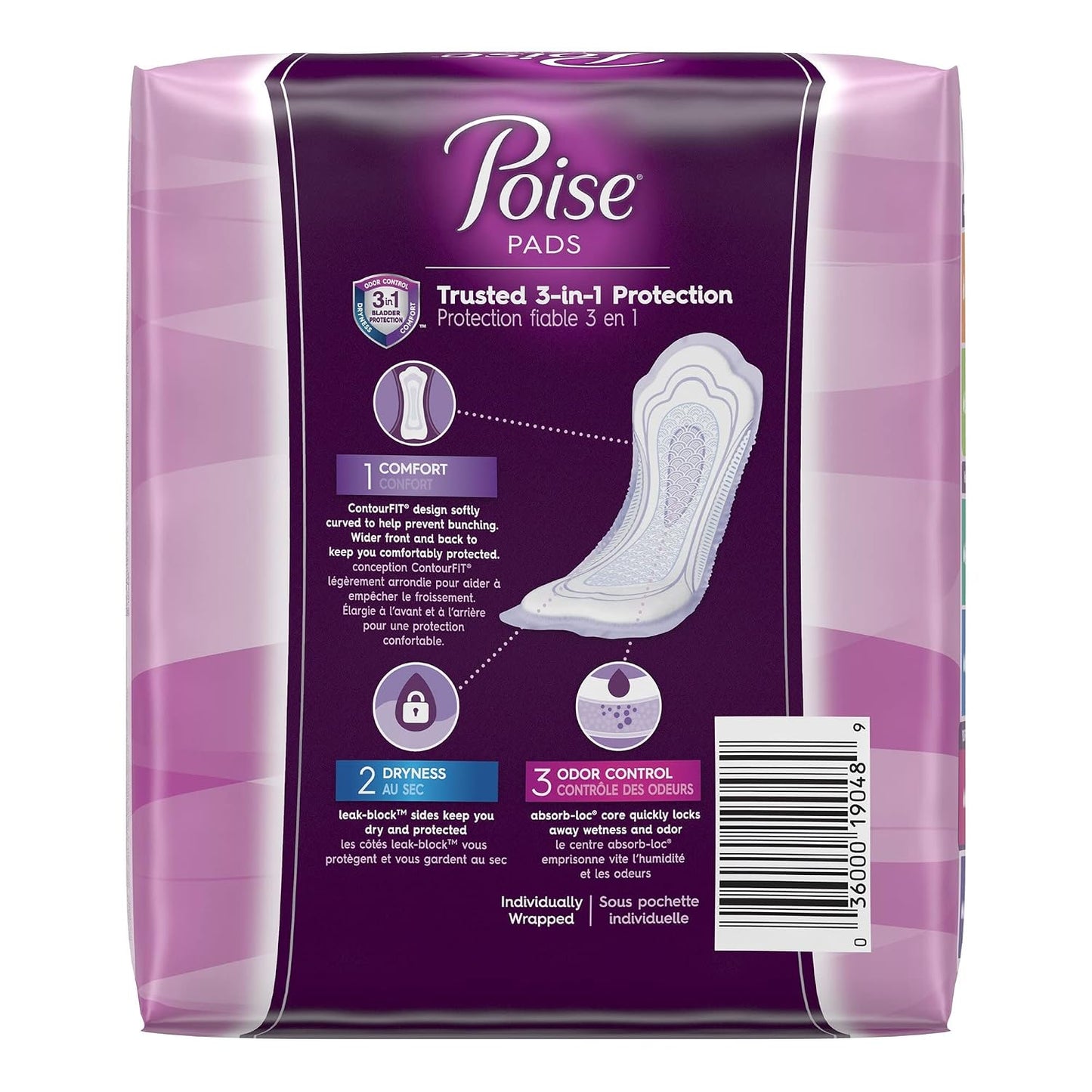 Poise 19568 Maximum Absorbency Pads, Formerly Ultra, Pack of 14