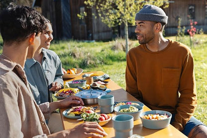Stanley Wildfare Core Stacking Bowl Set 2-Pack | 16 oz Stackable Bowls | Camping Essentials for Your Camp Kitchen