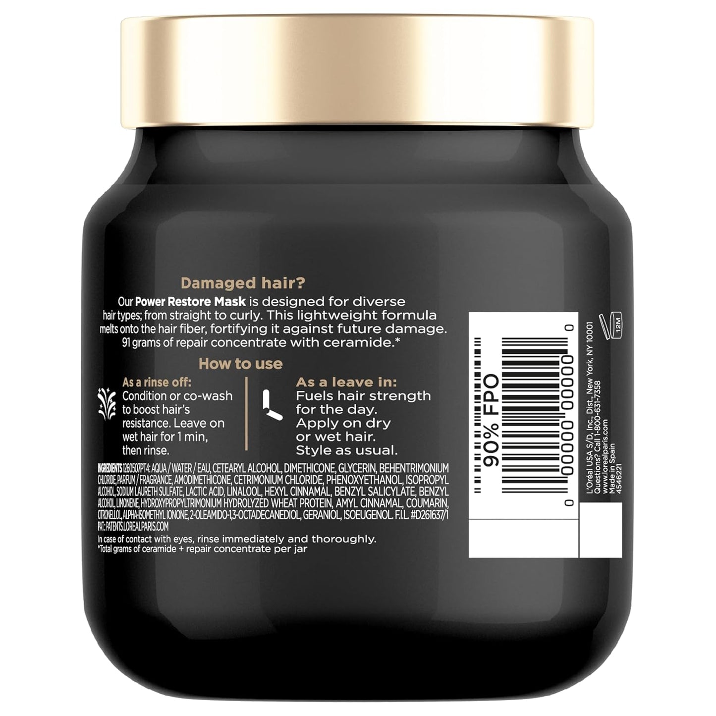 L'Oreal Paris Elvive TR5 Power Restore Multi Use Treatment (Packaging May Vary),(Pack of 6)
