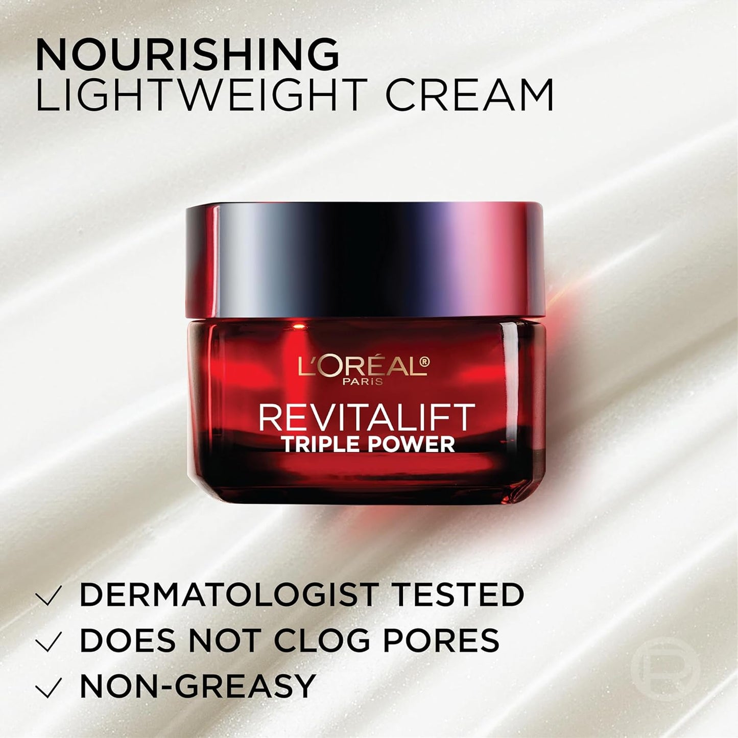 L'Oreal Paris Revitalift Triple Power Face and Neck Moisturizer, Anti Aging Face Cream with Broad Spectrum SPF 30, Pro-Retinol, Hyaluronic Acid and Vitamin C, 1 Kit