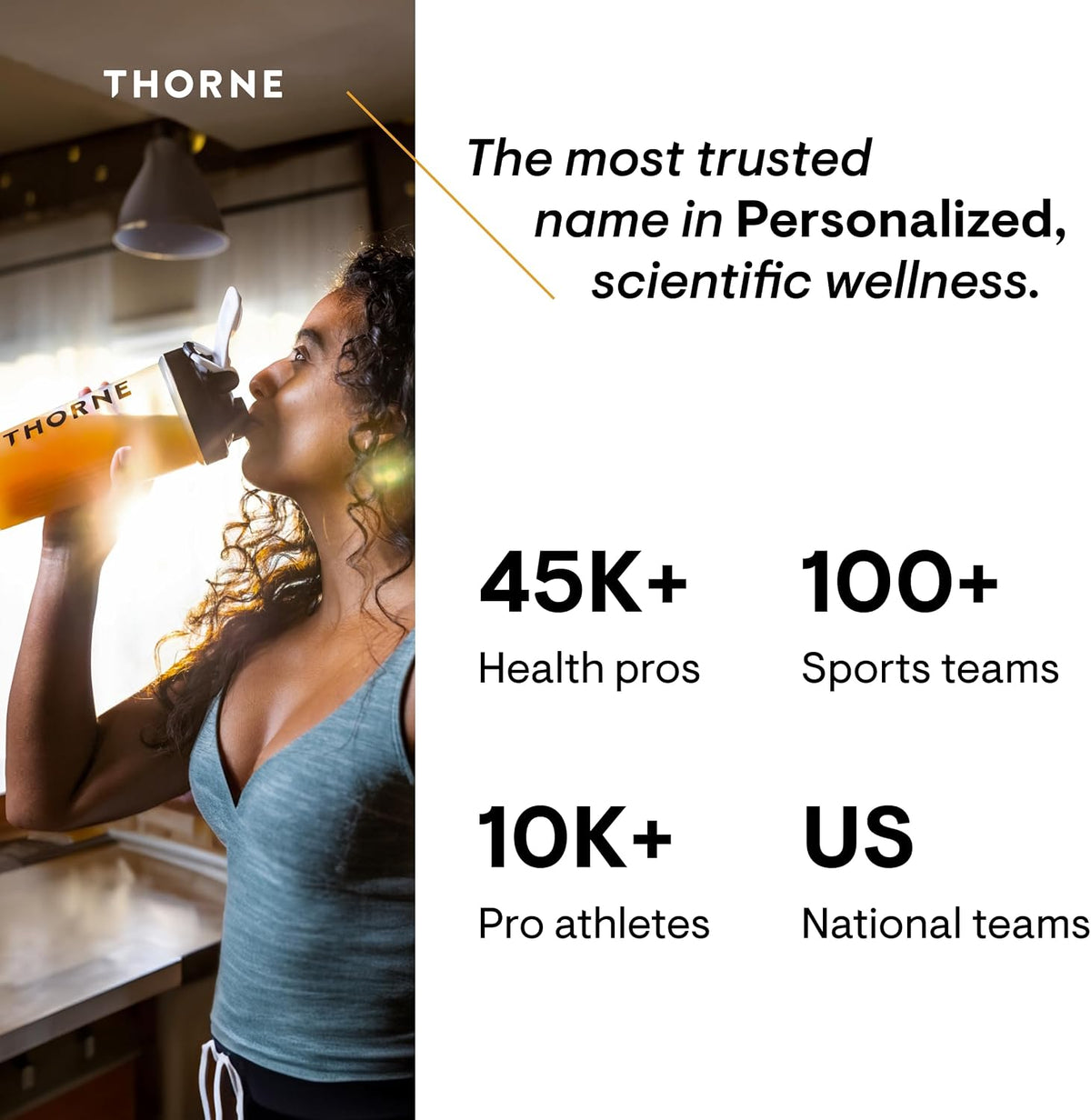 THORNE - Performance & Vitality Bundle - Creatine & Daily Greens - 30 to 90 Servings