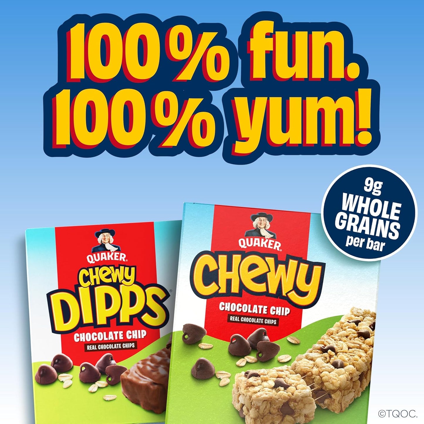 Quaker Chewy Granola Bars, Variety Pack, 18 Count (Pack of 2)