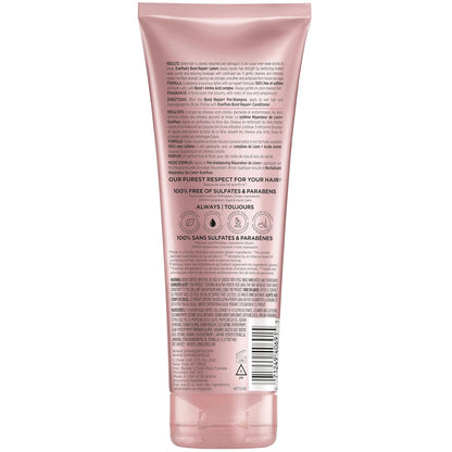 L'Oreal Paris Sulfate Free Bond Repair+ Shampoo, Hair Shampoo with Bond + Amino Acid Complex, Strengthens and Repairs Damaged or Color Treated Hair, EverPure, 6.8 Fl Oz (Packaging May Vary)