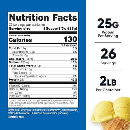 Nutricost Whey Protein Powder Pineapple (2 LBS) - Gluten-Free, GMO-Free, from Whey Protein Concentrate (Pack of 2)
