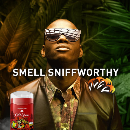 Old Spice Aluminum Free Deodorant for Men, 24/7 Odor Protection, 24/7 Freshness & Lasting Scent, Goes on Clear, Bearglove with Crisp Orchard Scent, 3.0 oz (Pack of 2)