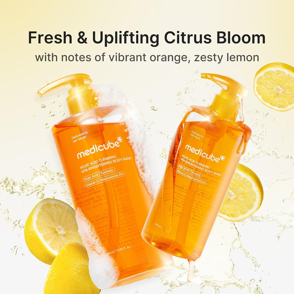 medicube Fresh Body Care Duo - Kojic Acid Body Wash & Vanilla Deodorant
