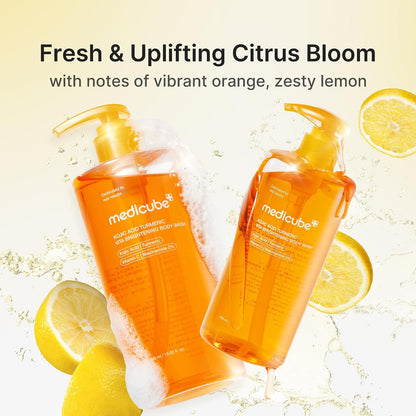 medicube Fresh Body Care Duo - Kojic Acid Body Wash & Vanilla Deodorant
