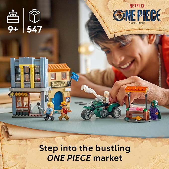 LEGO ONE PIECE Showdown with Captain Smoker 75642