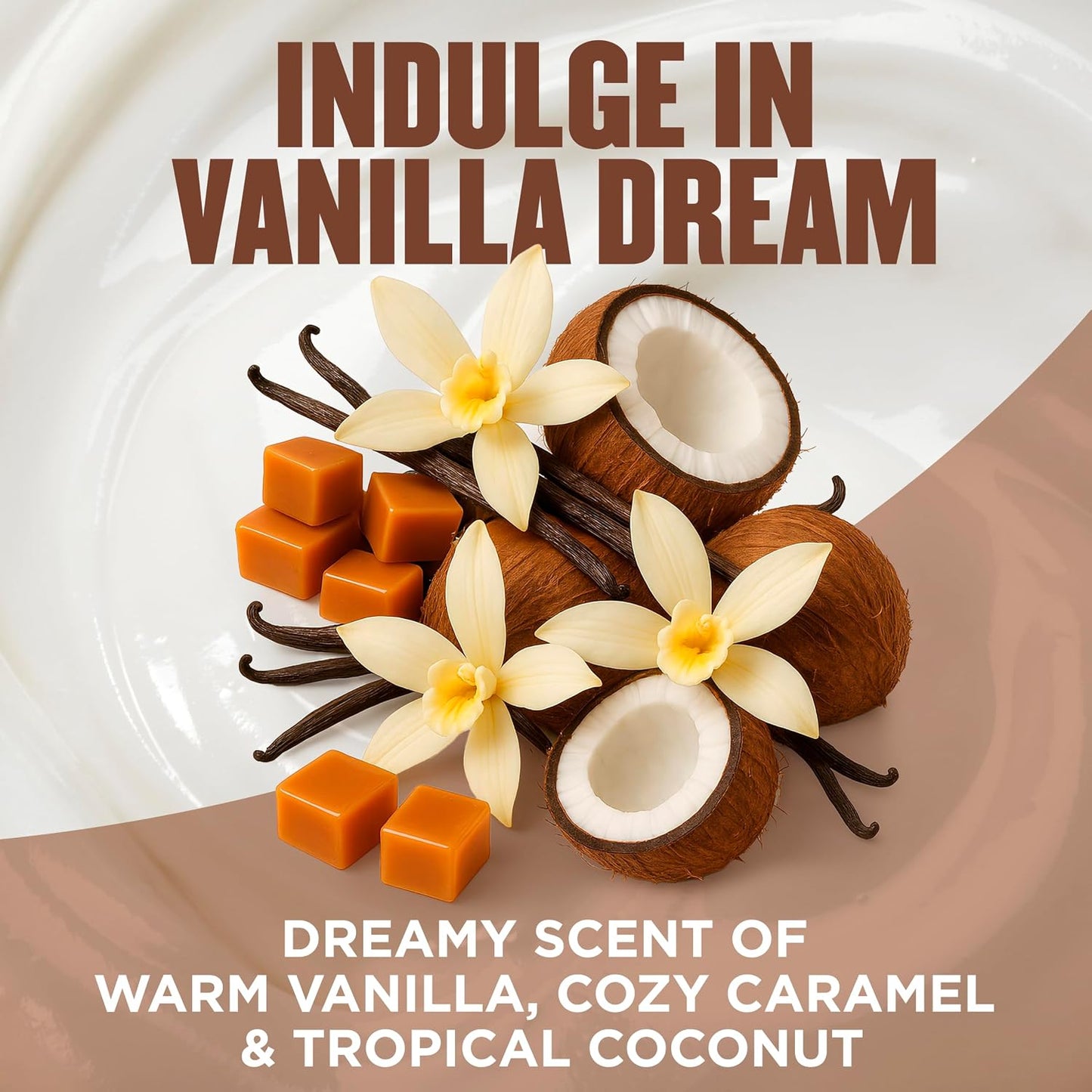 Gold Bond Softening Cashmere Cream Body Lotion, Vanilla Dream Scent, 24-Hour Hydration with Shea Butter and Cocoa Butter, 14 oz.
