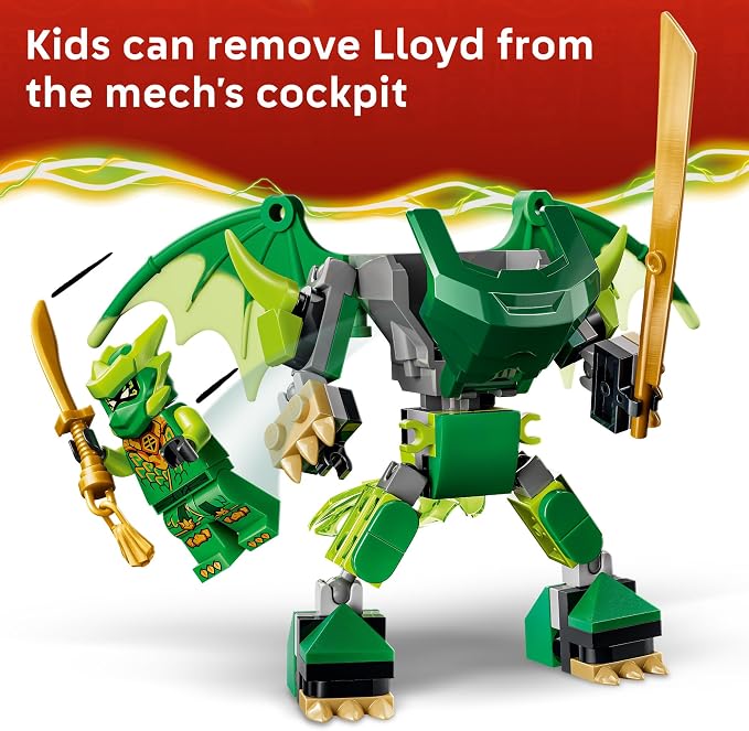 LEGO NINJAGO Lloyd's Dragon Mech Battle Pack 71862