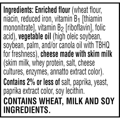 Cheez-It Cheese Crackers, Baked Snack Crackers, Lunch Snacks, Original, 7oz Box (1 Box)
