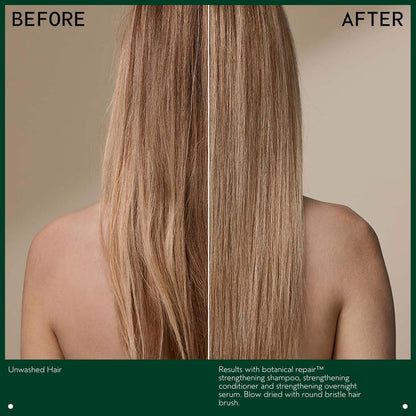 Aveda Botanical Repair Strengthening Overnight Serum | Bond-Building Serum | Reduces the Look of Split Ends | Repairs Damaged Hair | With Nangai Oil | 99% Naturally Derived*