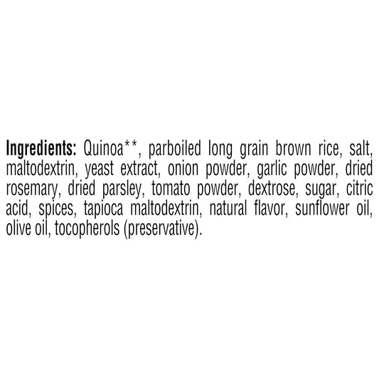 Quaker Near East Quinoa and Brown Rice Blend, Rosemary and Olive Oil 4.9 Ounce (Pack of 6 Boxes)
