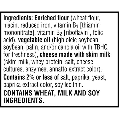 Cheez-It Cheese Crackers, Baked Snack Crackers, Lunch Snacks, Family Size, Original, 21oz Box (1 Box)