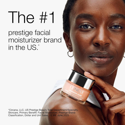 Clinique Moisture Surge 100H Auto-Replenishing Hydrator Oil Free Face Moisturizer | With Hyaluronic Acid, Aloe Bioferment and Vitamins C + E | For All Skin Types | Hydrating + Moisturizing