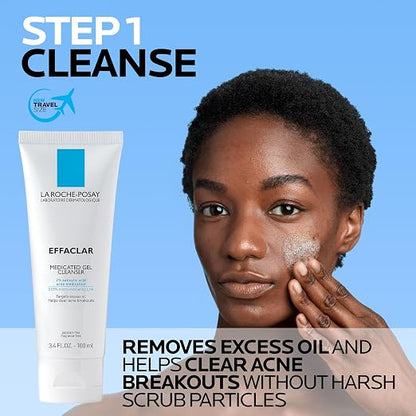 La Roche-Posay Effaclar Medicated Acne Face Wash with Salicylic Acid
