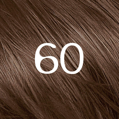 L'Oreal Paris Feria Multi-Faceted Shimmering Permanent Hair Color, 60 Crystal Brown (Light Brown), Pack of 2 Hair Dye Kit