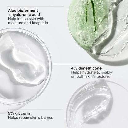 Clinique Moisture Surge Body Hydrator Lotion with Aloe Bioferment, Hyaluronic Acid + Glycerin | Hydrating, Moisturizing + Lightweight, 6.7 Fl Oz