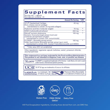 Pure Encapsulations Joint Complex (Single Dose), 30 Capsules