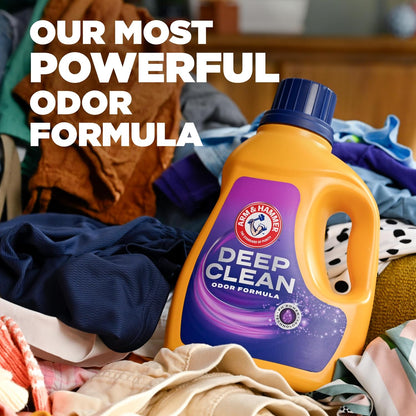 ARM & HAMMER Deep Clean Stain Formula Laundry Detergent Paks, 21 Count