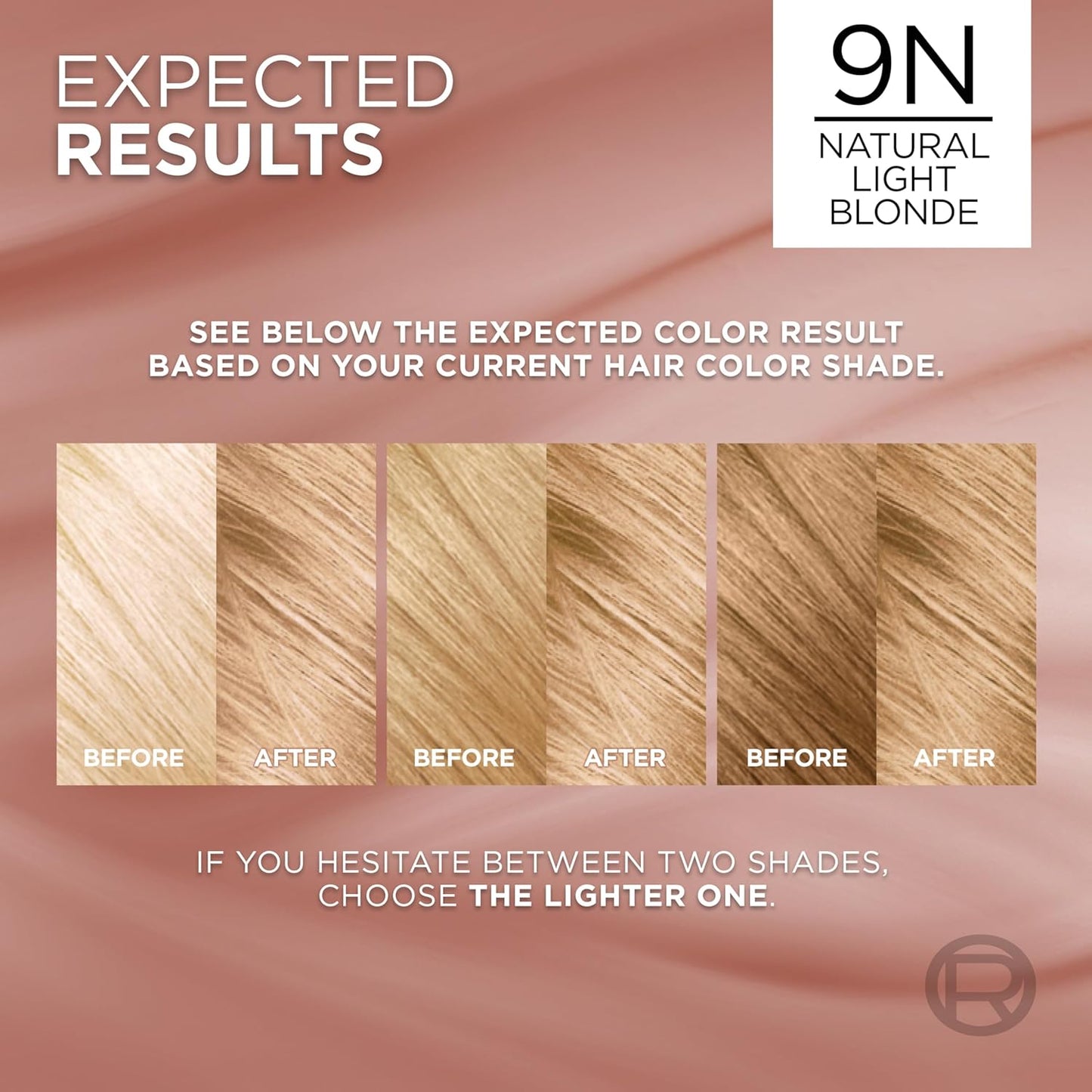 L’Oreal Paris Excellence Universal Nudes Permanent Hair Color, Ammonia Free Hair Dye for Gray Hair Coverage, 9N Natural Light Blonde, 1 Hair Dye Kit