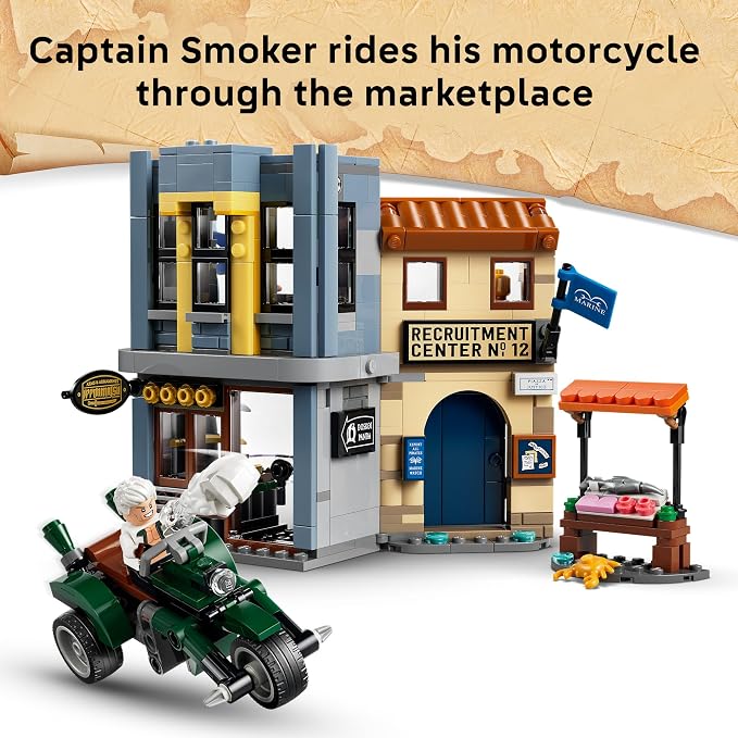 LEGO ONE PIECE Showdown with Captain Smoker 75642