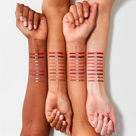 L'Oreal Paris Colour Riche Lip Liner Pencil, Creamy Lip Liner with Omega 3 and Vitamin E, 300 Le Rouge Paris (True Red) (Pack of 2)
