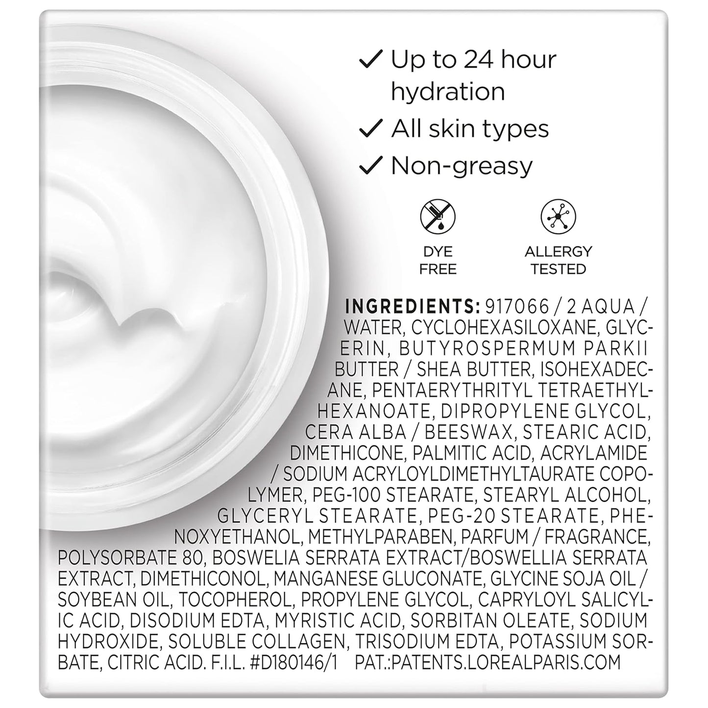 L'Oreal Paris Wrinkle Expert 35+ Anti-Aging Face Moisturizer with Collagen 1.7 oz