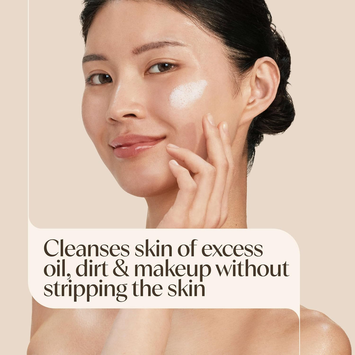Aveeno Daily Foaming Gel Facial Cleanser, Fragrance Free, 12 fl. oz