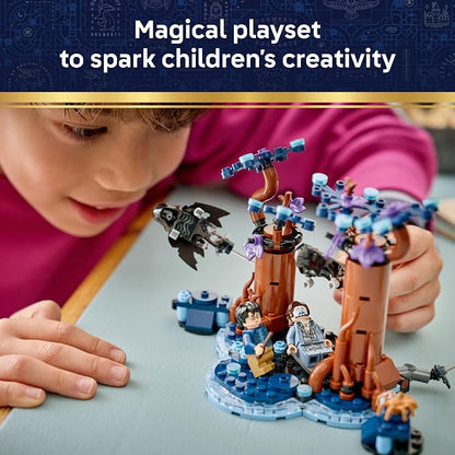 LEGO Harry Potter Forbidden Forest: Expecto Patronum 76475 | Building Toy for Girls & Boys, Ages 7+, Playset for Pretend Play, W/ Movie Character Figures, 244 pieces, Gift for Fans