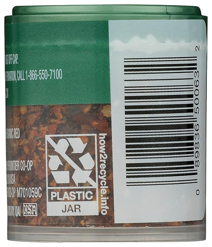 Simply Organic Red Pepper Crushed, Certified Organic, Kosher, Mini Spices | 0.42 Ounce (Pack of 1)