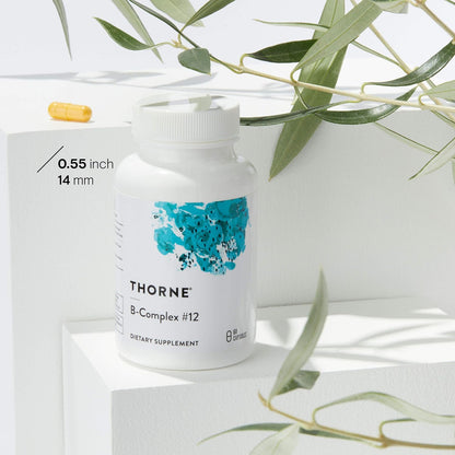 THORNE - Nutrient Essentials Duo - Iron Bisglycinate & B-Complex #12 for Energy Support and Blood Building - 60 Servings