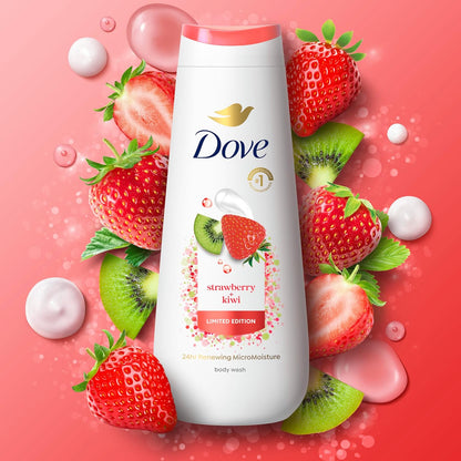 Dove Limited Edition Body Wash for women 3 count Mixed Summer Variety Pack for Hydrated & Soft Skin 20 fl oz