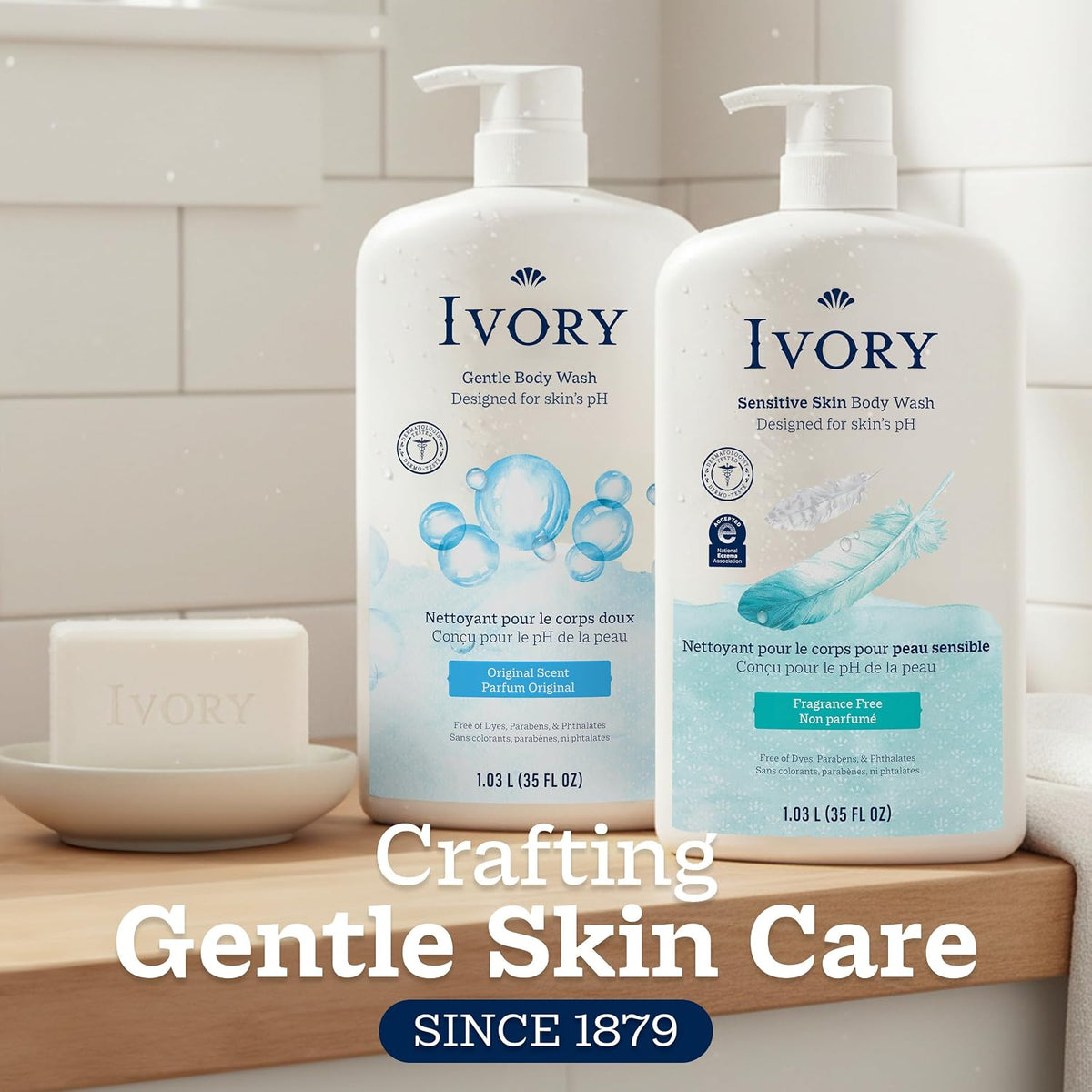 Ivory Body Wash Designed for the Whole Family, Coconut Scent, 35 oz