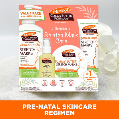 Palmer's Pregnancy Essentials Skin Care Kit, Cocoa Butter Formula (4 Piece)