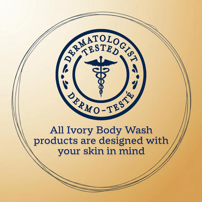 Ivory Body Wash Designed for the Whole Family, Honey Scent, 35 oz