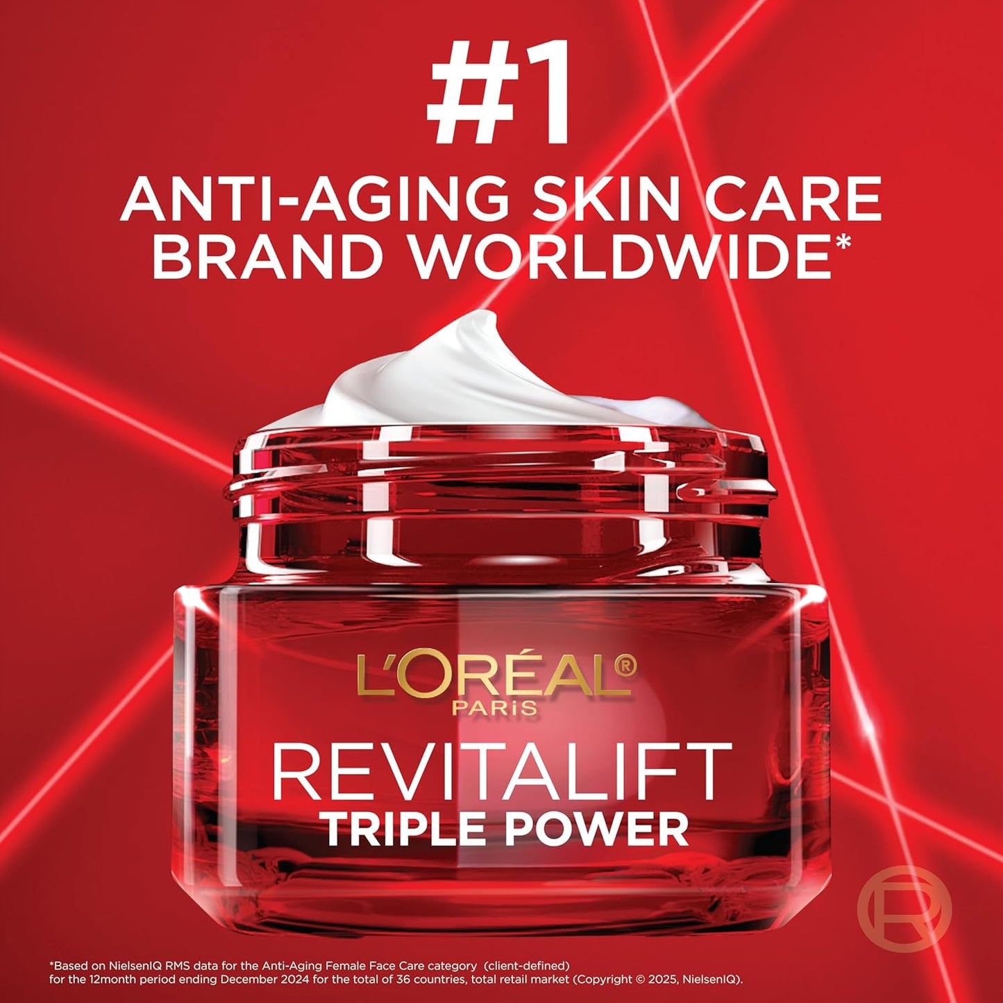L'Oreal Paris Revitalift Triple Power Face and Neck Moisturizer, Anti Aging Face Cream with Broad Spectrum SPF 30, Pro-Retinol, Hyaluronic Acid and Vitamin C, 1 Kit