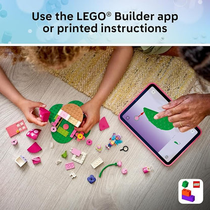 LEGO Gabby's Dollhouse Kitty Fairy's Garden House 11212 | Preschool Building Toys for Girls & Boys, Ages 4+, W/ Starter Bricks, Sturdy Build for Pretend Play, 103 pieces, Gift Idea