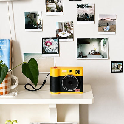 KODAK Mini Shot 3 ERA 3x3 Instant Camera, Photo Printer, 38 Sheet, Yellow