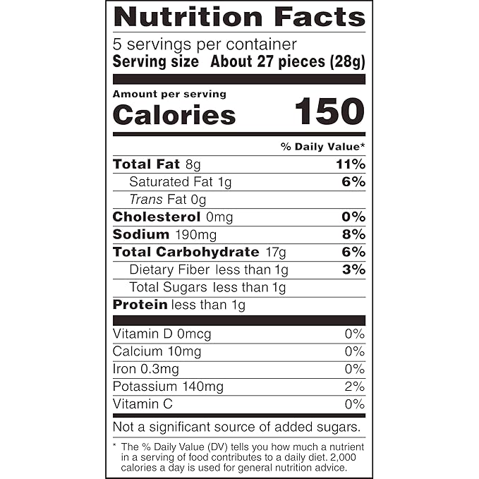 Lay's Poppables Potato Snacks Sea Salted, 5 Oz
