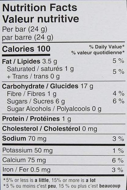 QUAKER CHEWY Chocolate Chip Granola Bars, 960g/33.9 oz., (40 Count)