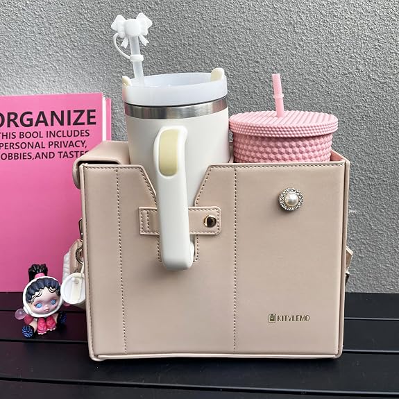 Stanley Cup Purse.Stanley Purse Cup Holder Bag.Water Bottle Holder. Bag with Water Bottle Pocket