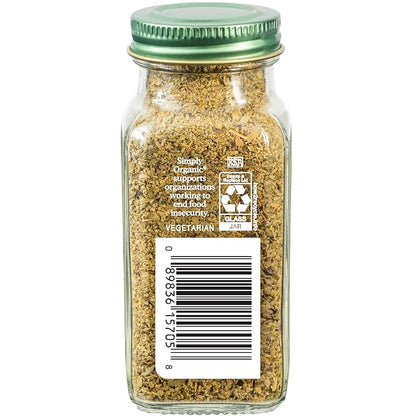 Simply Organic Turkey Rub, Certified Organic | 2.43 oz