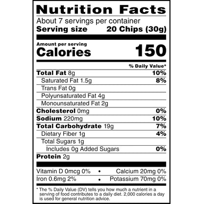 Cheez-It Snap'd Cheesy Baked Chips, Lunch Snacks, Cheddar Sour Cream and Onion, 7.5oz Bag (1 Bag)