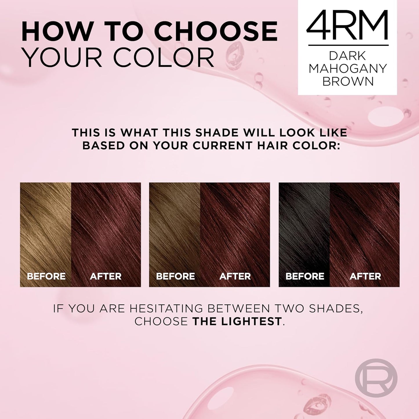 L'Oreal Paris Excellence Crème Permanent Hair Dye, Triple Care Hair Color with Hyaluronic Acid for 100% Gray Coverage, 4RM Dark Mahogany Red, 1 Kit (Packaging May Vary)