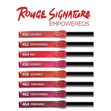 L'Oreal Paris Makeup Rouge Signature Matte Lip Stain, Adored