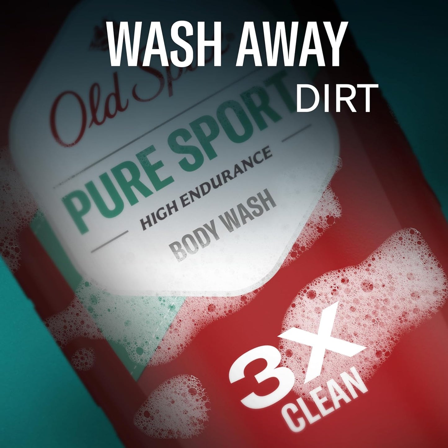 Old Spice Refreshing Body Wash for Men, High Endurance, 3X Defense, 24/7 Shower Fresh with Long Lasting Scent, Pure Sport Scent, 24 oz (Pack of 2)